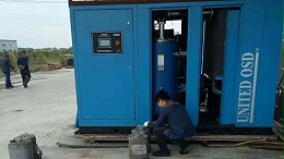 深圳高压空压机呈现烧瓦现象原因及解决方案